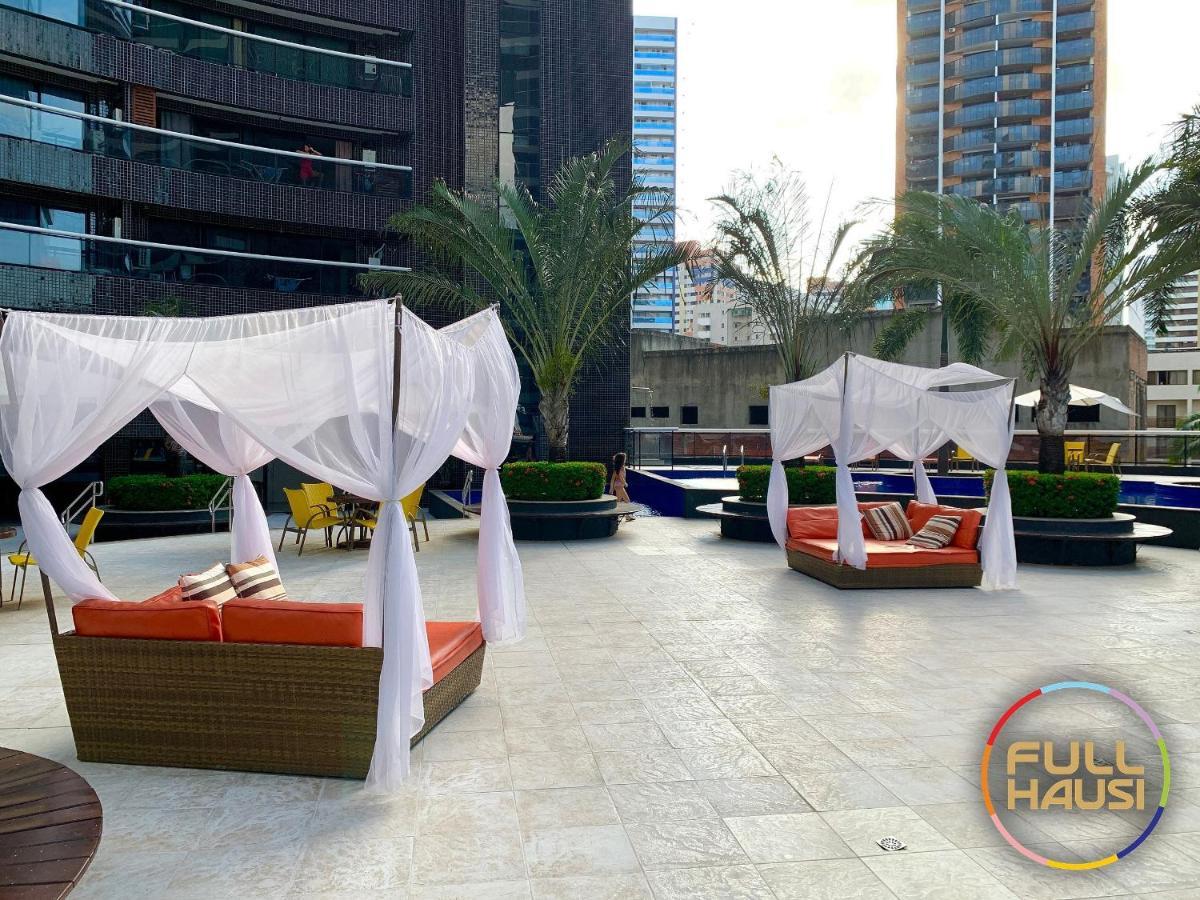 Landscape Flat Charmoso Condominio Na Beira Mar 福塔雷萨 外观 照片